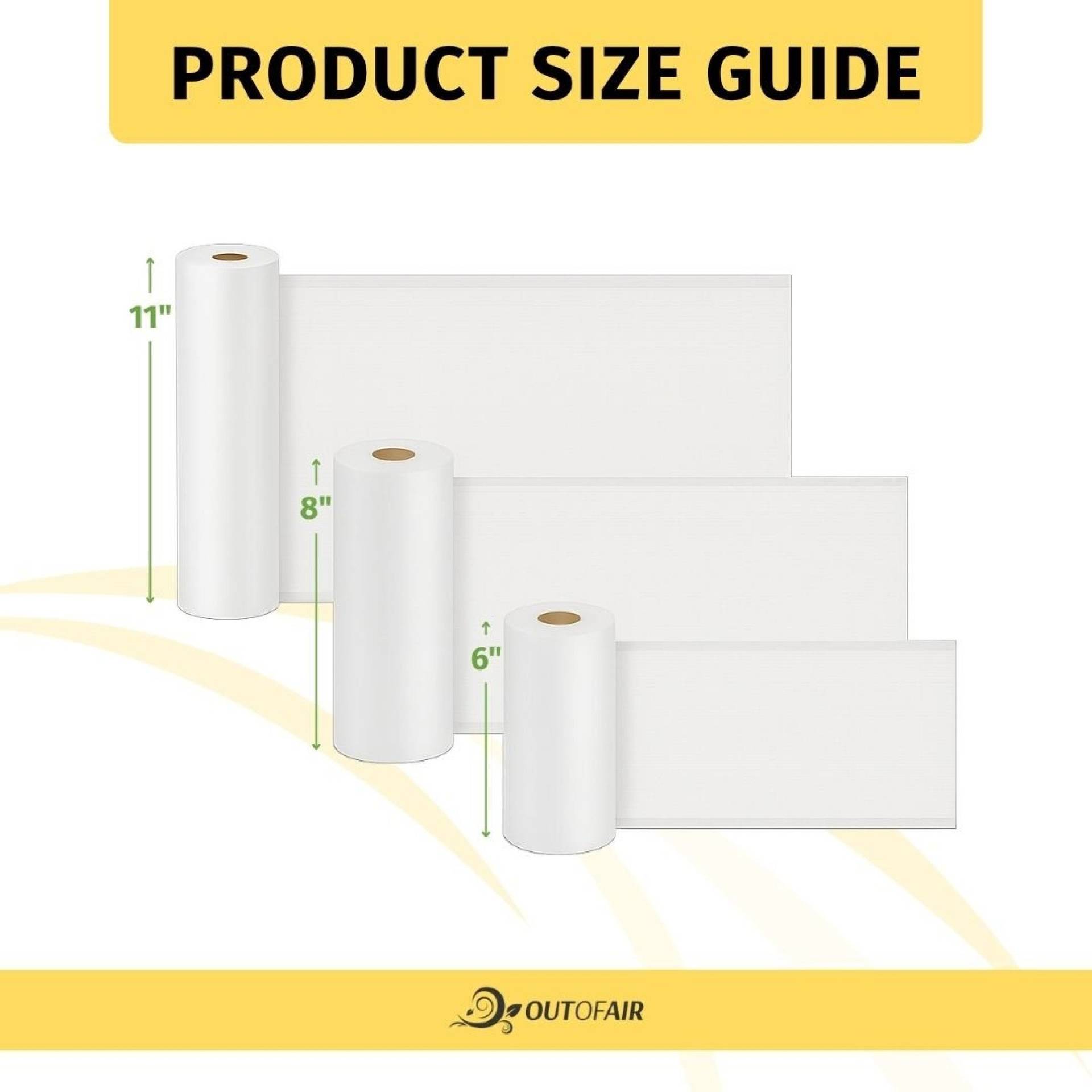 Size Comparison Bags