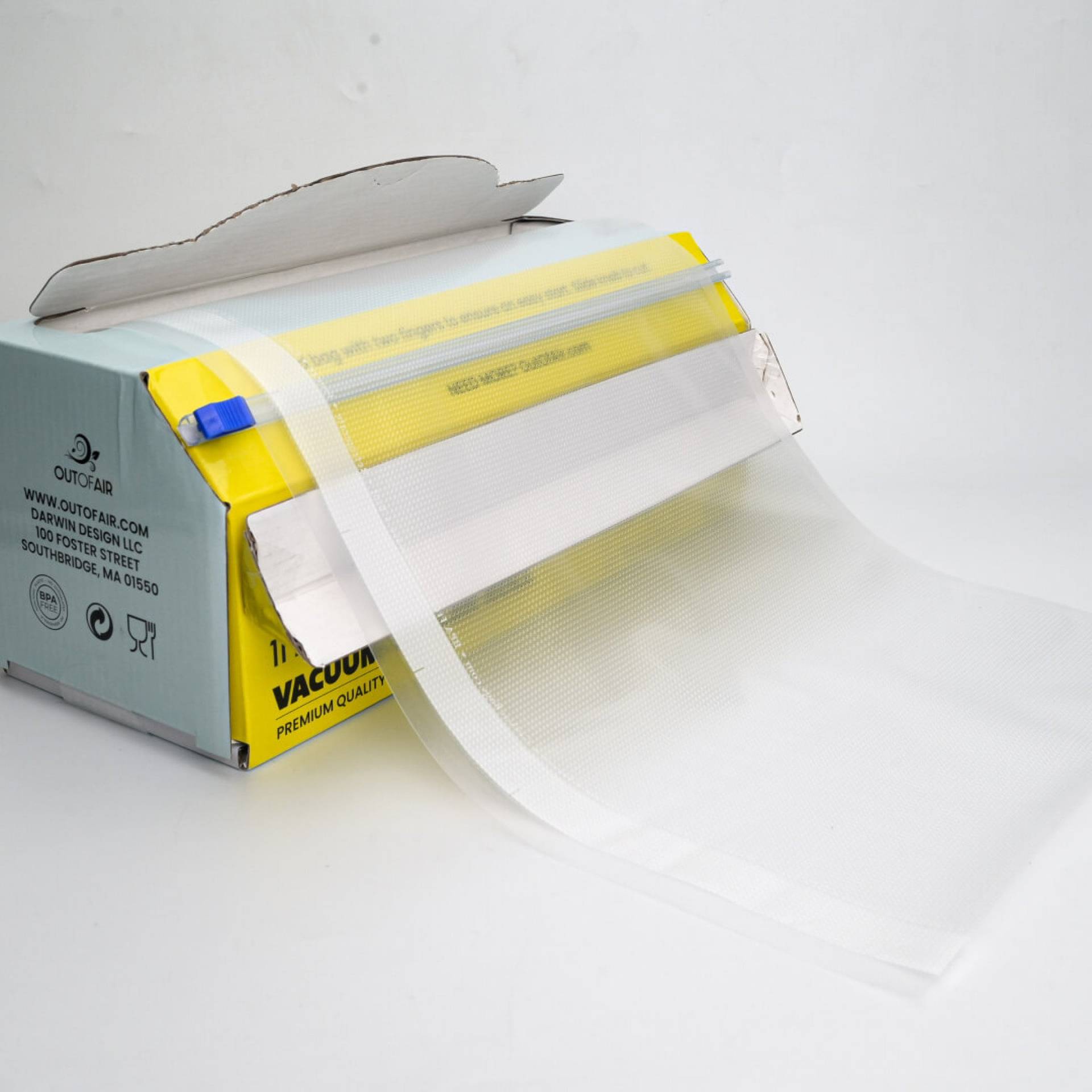 OutOfAir 11x100 Vacuum Sealer Bags with cutter box