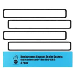 OutOfAir Replacement FoodSaver Vacuum Sealer Gasket Replaces Item 176870-000-000 - 4 Pack