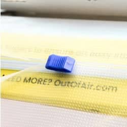 OutOfAir 8" x 100' Vacuum Sealer Bags - 1 Mega Roll with Box and Built in Bag Cutter
