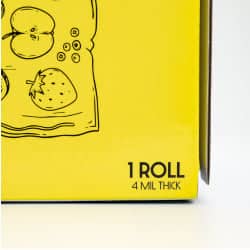 OutOfAir 8" x 100' Vacuum Sealer Bags - 1 Mega Roll with Box and Built in Bag Cutter