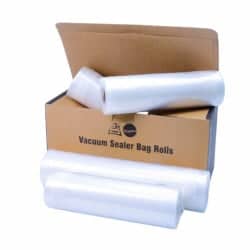 OutOfAir 8" x 25' and 11" x 25' Vacuum Sealer Bags - 2 Rolls of Each