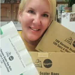 OutOfAir 11" x 25' Vacuum Sealer Bags - 4 Rolls