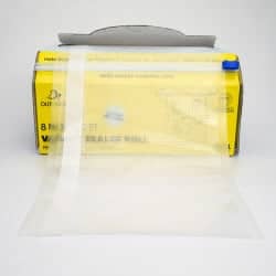OutOfAir 8" x 100' Vacuum Sealer Bags - 1 Mega Roll with Box and Built in Bag Cutter