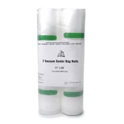 OutOfAir 11" x 25' Vacuum Sealer Bags - 2 Rolls