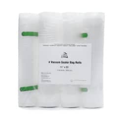 OutOfAir 11" x 25' Vacuum Sealer Bags - 4 Rolls