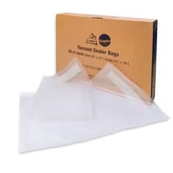 OutOfAir 50 Quart & 50 Gallon Vacuum Sealer Bags (4 Mil Commercial Grade) - 100 Bag Combo Pack