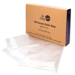 OutOfAir 8" x 12" (Quart size) - 4 Mil - Commercial Grade Vacuum Sealer Bags - 100 Bags