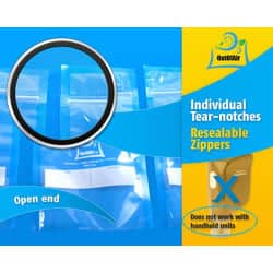 OutOfAir 6" x 10" (Pint size) - 4 Mil Zipper - Commercial Grade Vacuum Sealer Bags - 1000 Bags Bulk Case