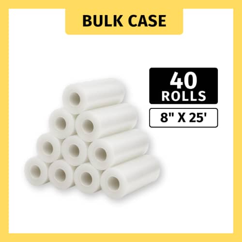8" X 25' - 40 Rolls 