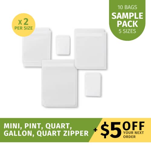 Vacuum Sealer Bag Sample Pack