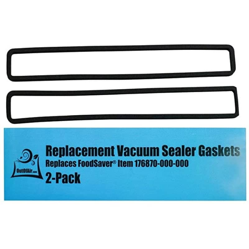 OutOfAir Replacement FoodSaver Vacuum Sealer Gasket Replaces Item 176870-000-000 - 2 Pack