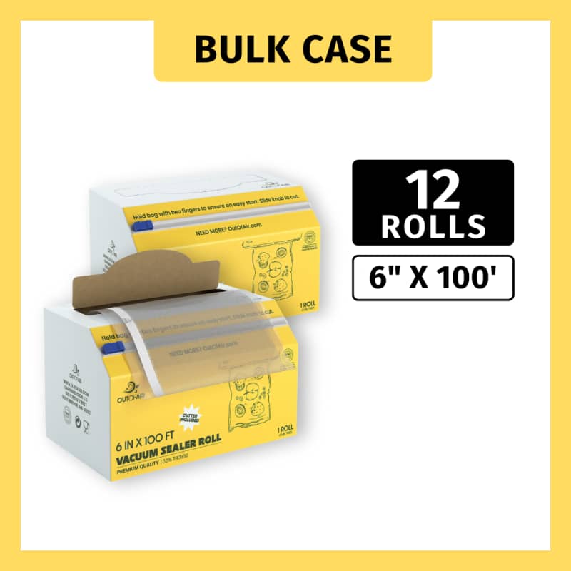 6" X 100' (With Box and Built-In Cutter) - 12 Rolls 