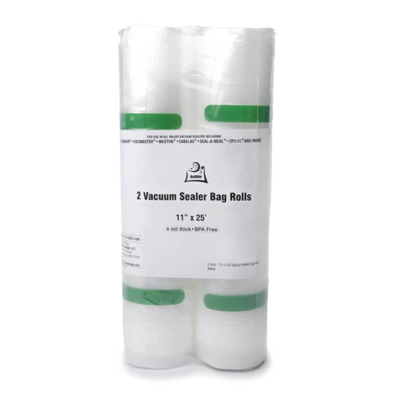 OutOfAir 11" x 25' Vacuum Sealer Bags - 2 Rolls