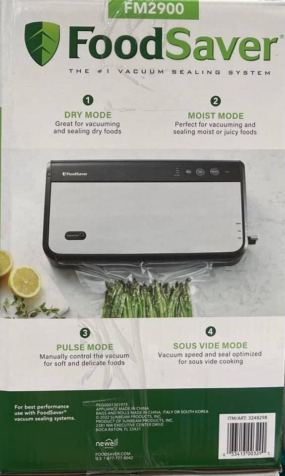FoodSaver FM2900