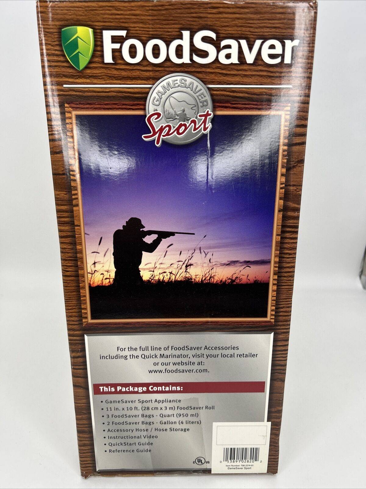 FoodSaver GameSaver Sport