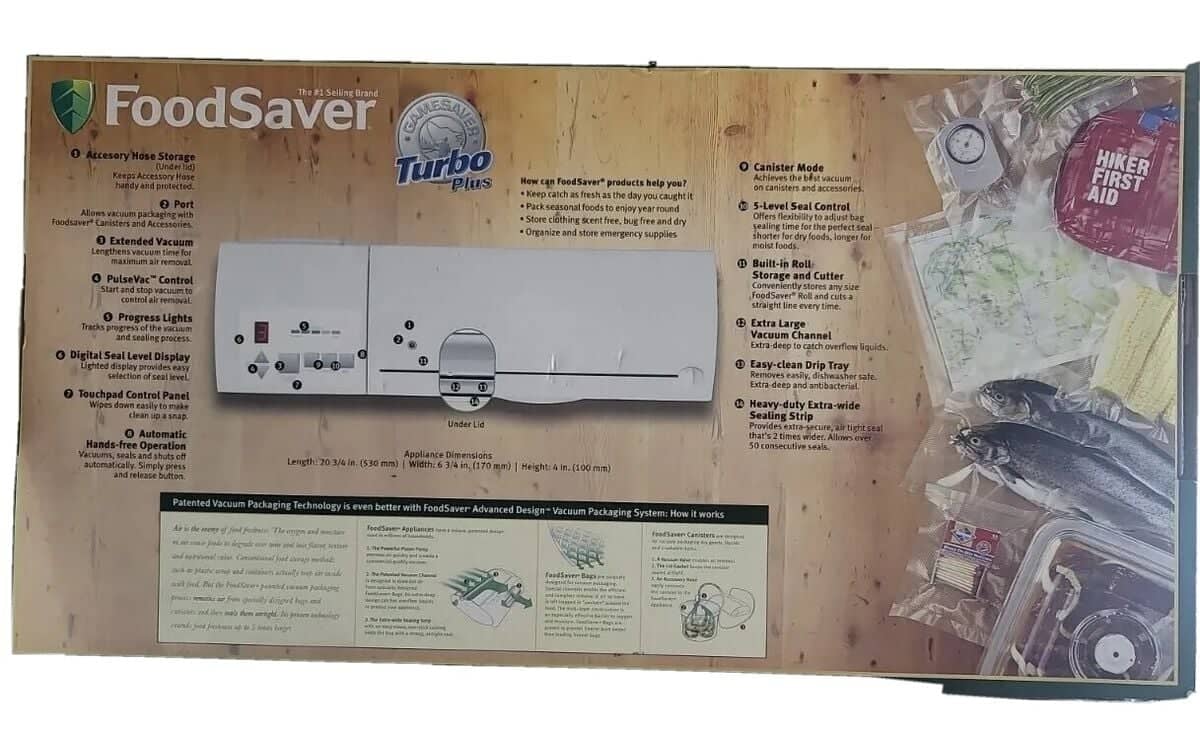 FoodSaver GameSaver Turbo