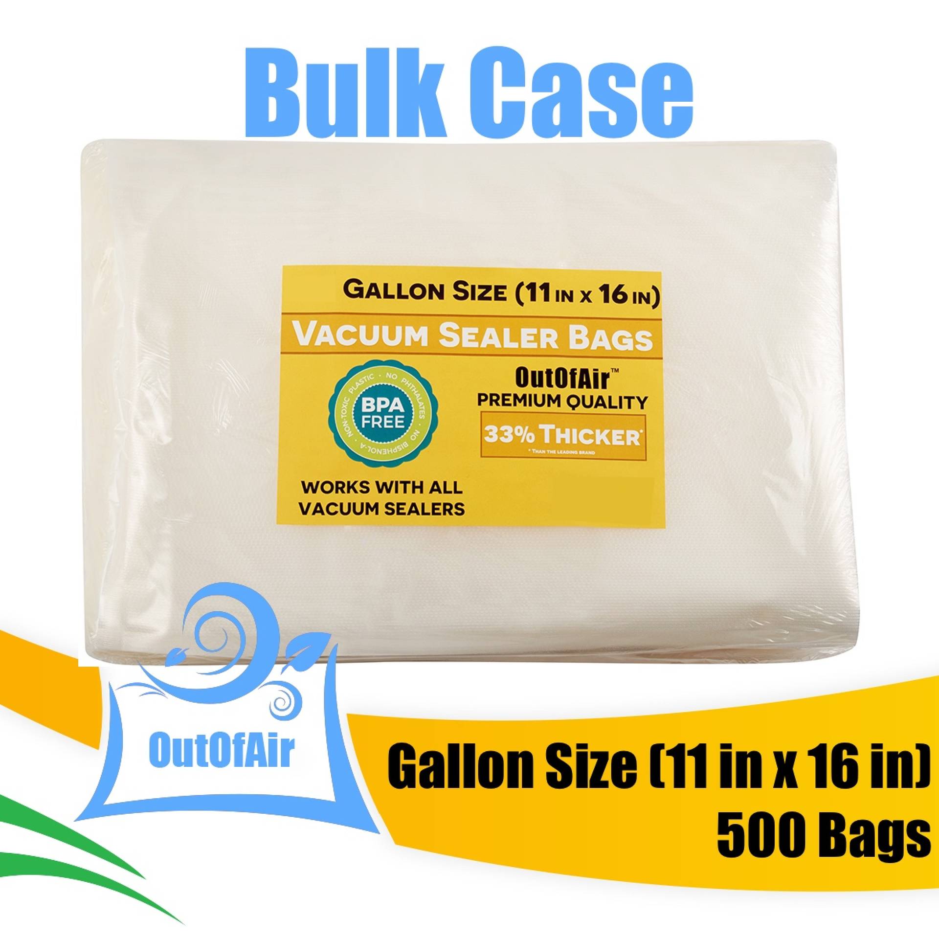 Vacuum sealer sales bags bulk