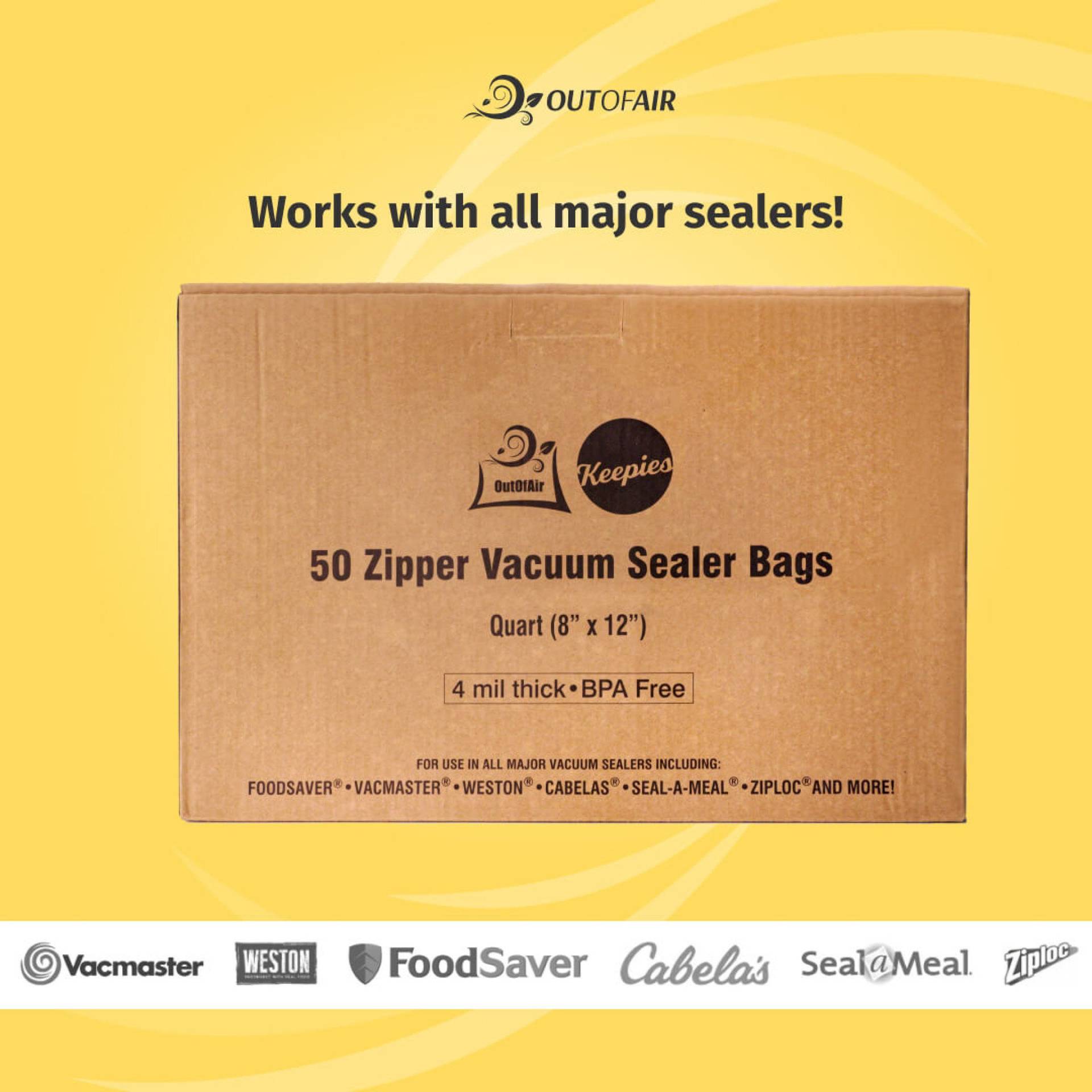 Foodsaver zipper bags not staying sealed on sale
