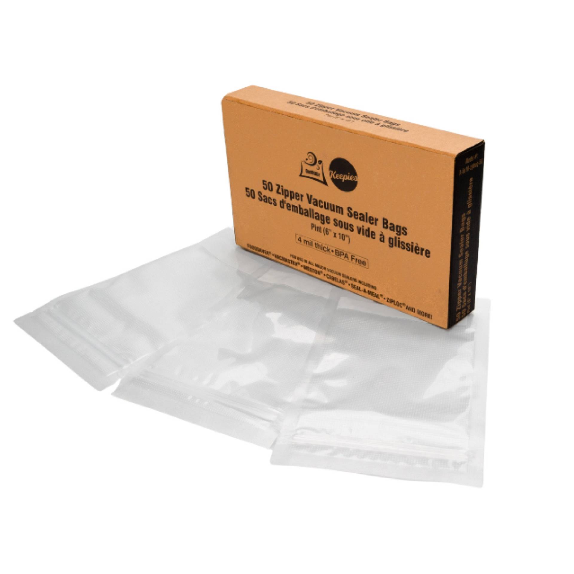 Food saver vacuum 2025 sealer zipper bags