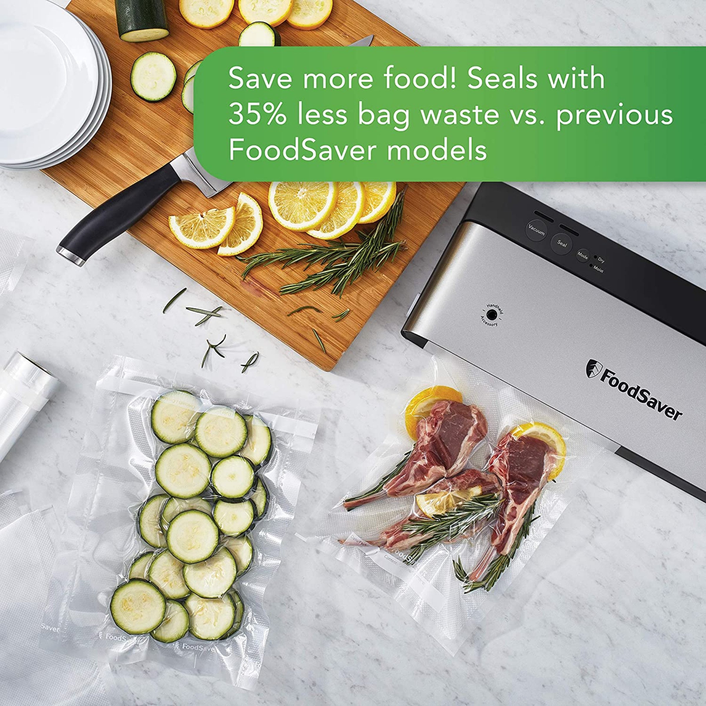 FoodSaver VS0150 PowerVac Vacuum Sealer Machine Vertical Vacuum